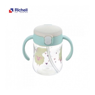 Cốc ống hút Mugood Richell 200ml