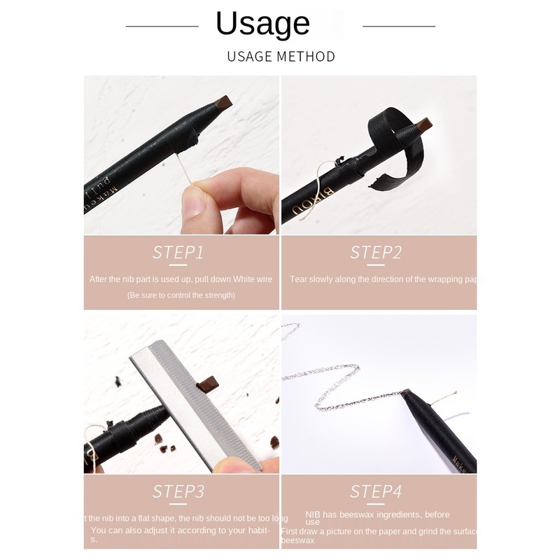 Chì kẻ mày chống thấm nước và mồ hôi không lem nhòe lâu trôi cao cấp