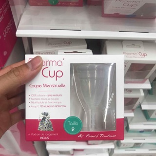 (Có sẵn)  Cốc nguyệt san Pharma Cup (đủ bill)