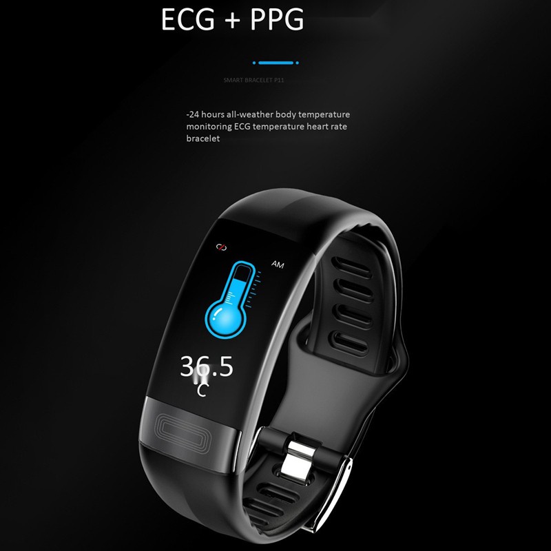 Vòng Đeo Tay Thông Minh P11 Chống Nước Ip67 Kết Nối Bluetooth