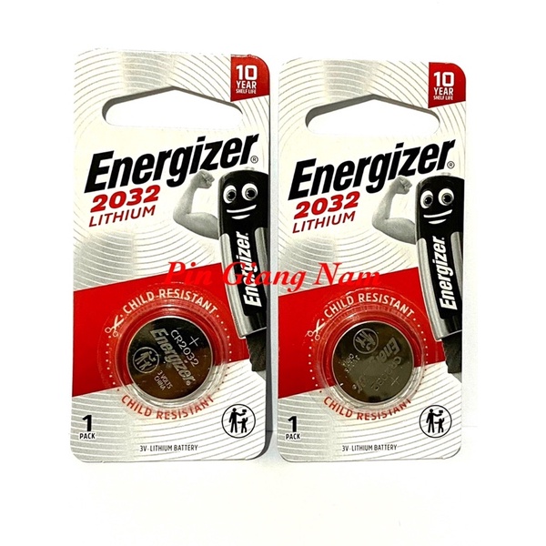 Pin CR2032 Energizer 3V Lithium