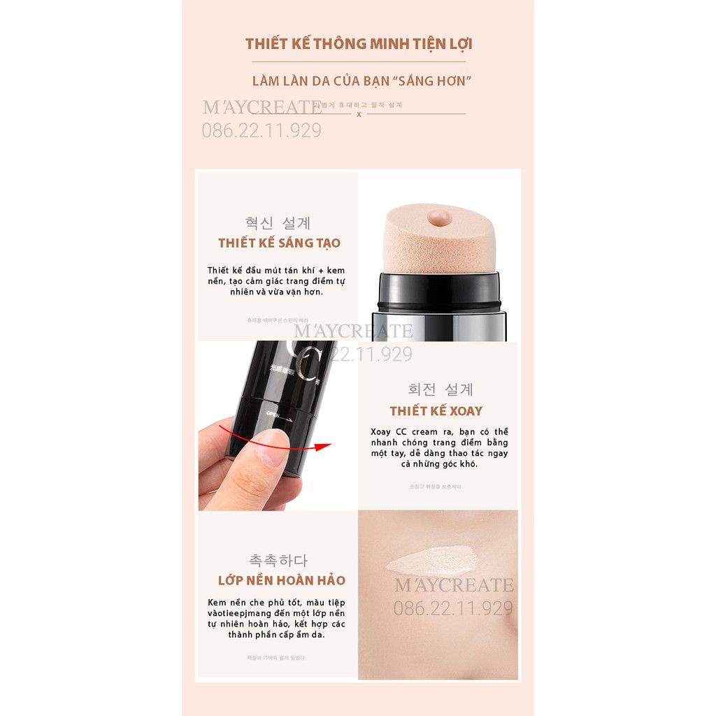 Kem Nền Che Khuyết Điểm CC Maycreate Hàng Nội Địa Trung. | BigBuy360 - bigbuy360.vn