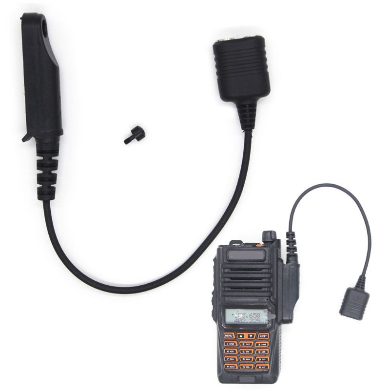 Dây Cáp Chuyển Đổi 2 Pin Cho Loa Bộ Đàm Baofeng Uv-9R Plus
