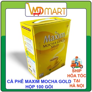 CÀ PHÊ MAXIM MOCHA GOLD HÀN QUỐC 100 GÓI (CÓ QUAI XÁCH LÀM QUÀ TẶNG)