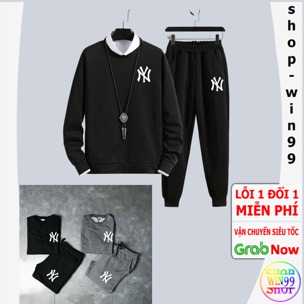Bộ Thể Thao Nam Thu Đông Thời Trang Cao Cấp Vải Nỉ Bông Dày đẹp B301