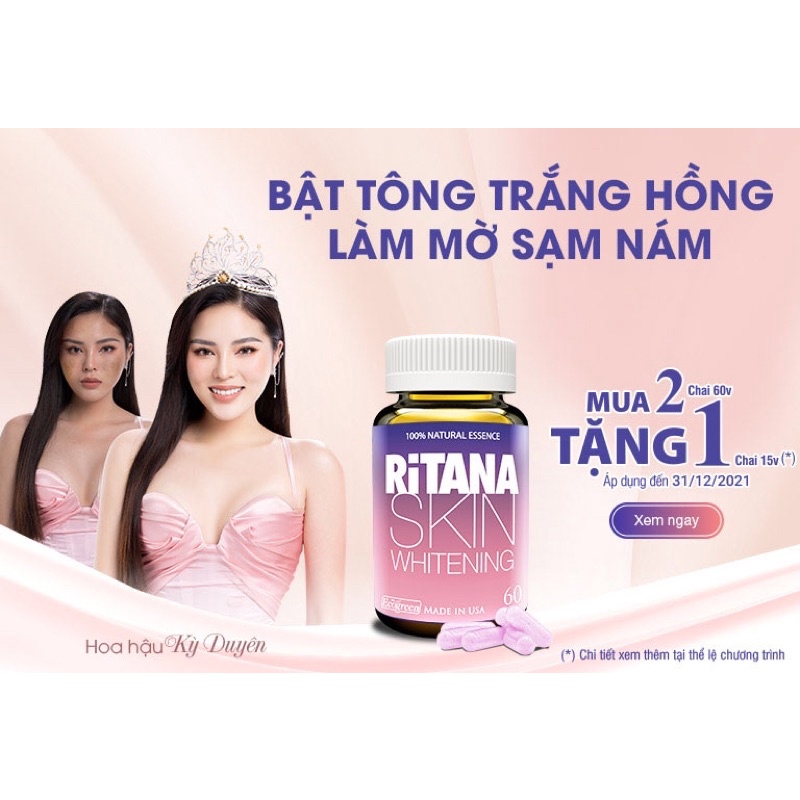 RITANA hộp 60 viên ( có tem tích điểm )