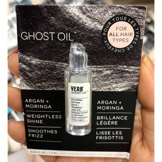 Sample dầu dưỡng tóc ghost oil verb for all hair types 1.5ml