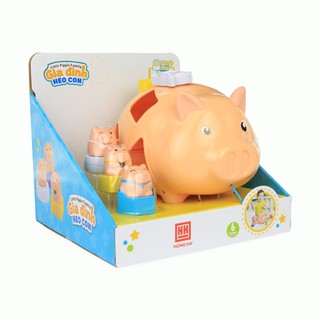 Đồ chơi Hồng Hà Gia đình heo con