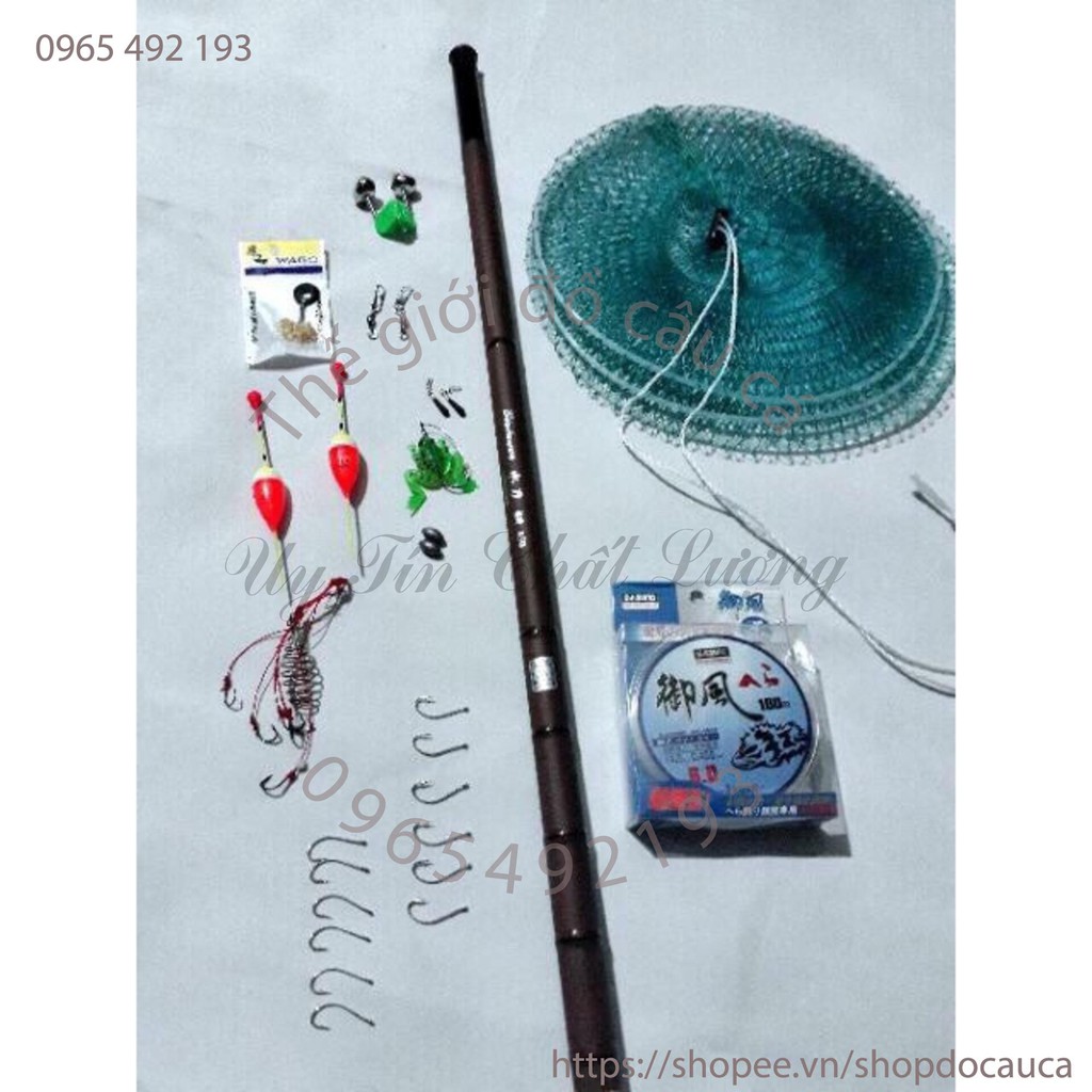 Combo bộ cần câu tay ngon bổ rẻ ( rẻ vô địch )