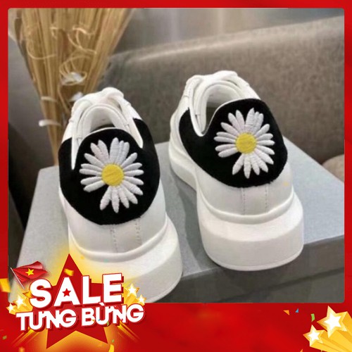 đơn 3( HÀNG CÓ SẴN )GIÀY sneakers Nam Nữ MC Giày thể thao độn đế gót nỉ hoa cúc (Hàng Xuất Dư) - Hàng nhập khẩu