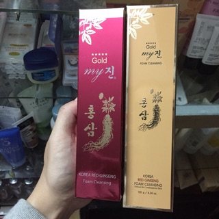 Combo 2 sữa rửa mặt Sâm My Gold Hàn Quốc