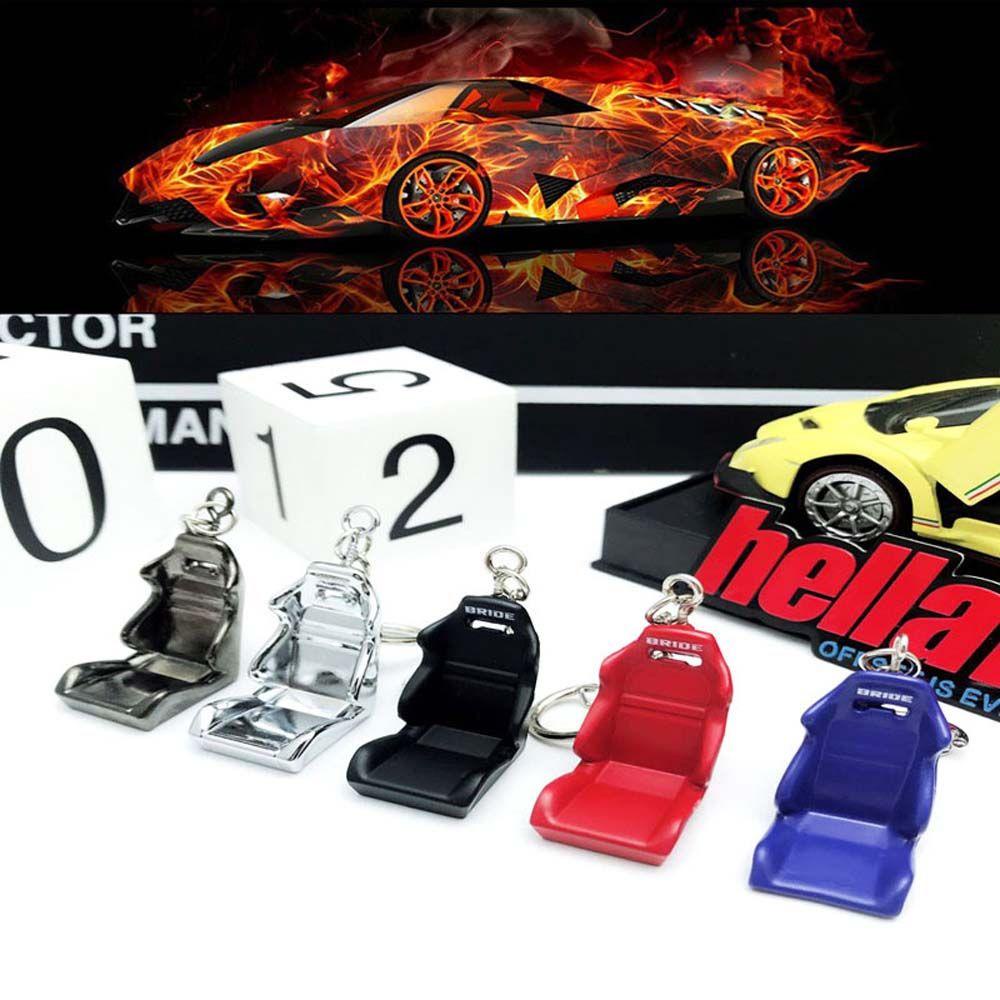 Móc Khóa Mini Hình Ghế Ngồi Xe Đua Sáng Tạo Vui Nhộn