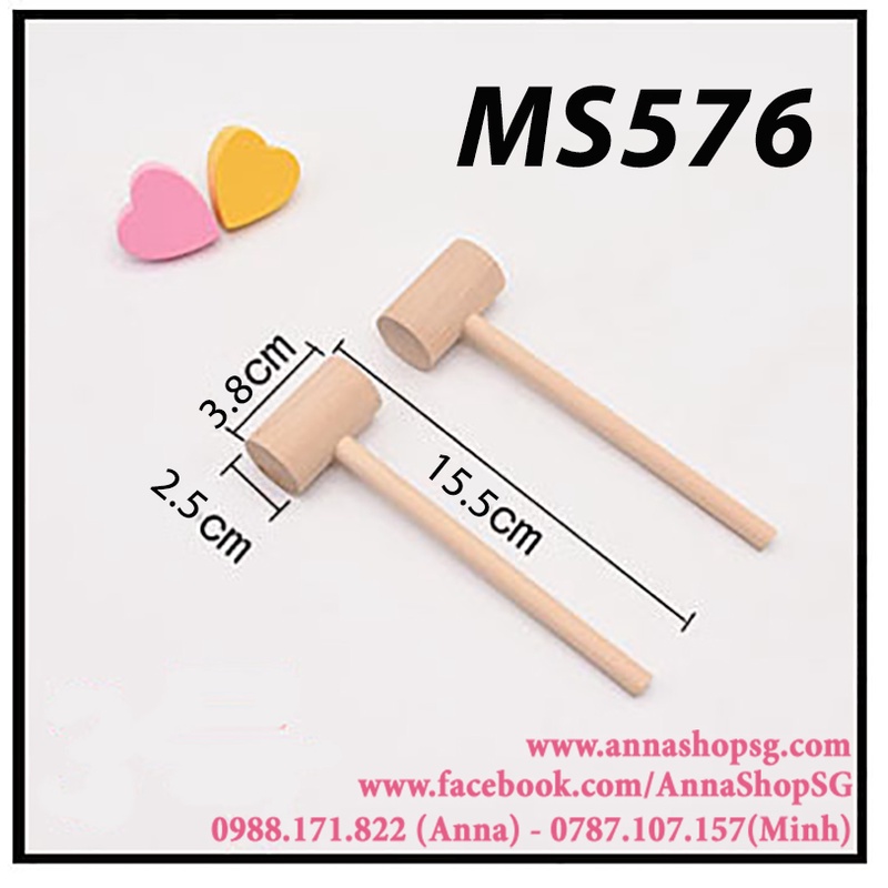 MS576 BÚA GỖ SIZE TRUNG