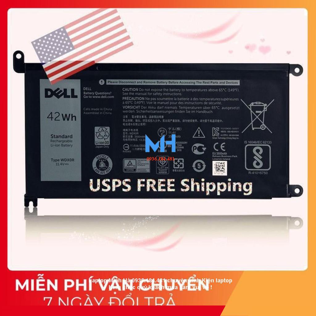 ⚡️Pin Laptop Dell Inspiron 7570 7560 5578 7368 5567 5568 13 5368 7368 7569 7579 7368 7378 5567 5468 Pin Zin loại tốt