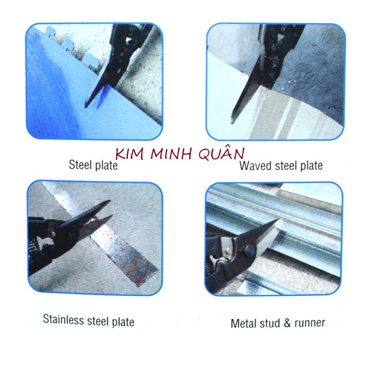 Kéo Cắt Tôn Kiểu Nhật 8&quot;/200mm Phải và Trái A0952 CMart