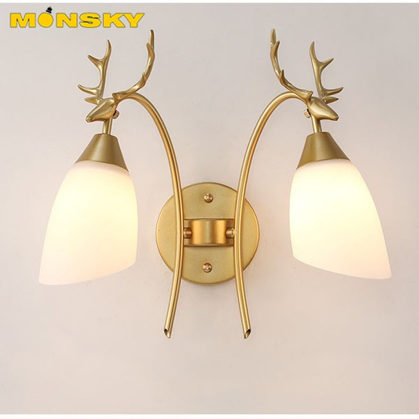 Đèn tường MONSKY SYNDRA trang trí nội thất sang trọng - kèm bóng LED chuyên dụng