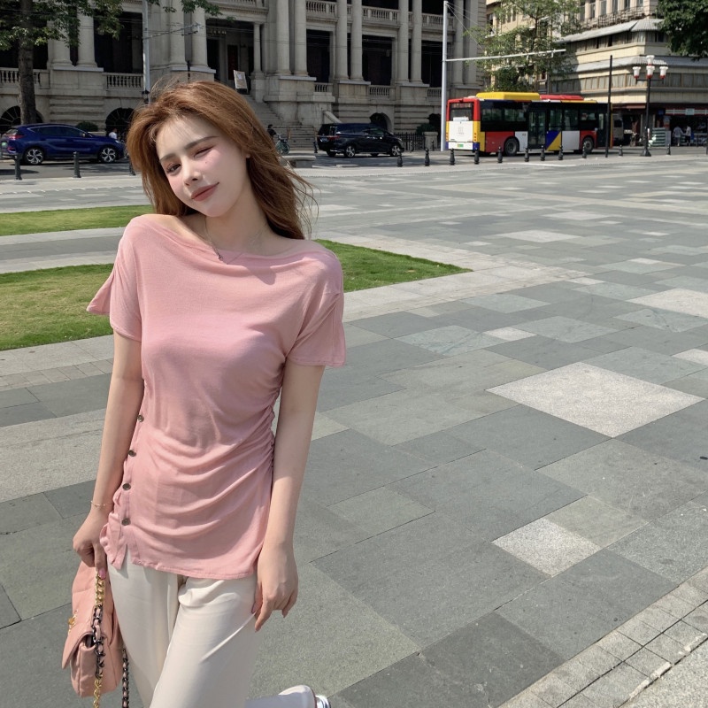 Áo Thun Nữ Lệch Vai Gợi Cảm Thời Trang Mùa Hè | BigBuy360 - bigbuy360.vn