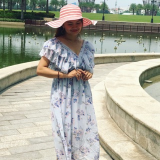Voan Hoa hoạ Tiết, Maxi