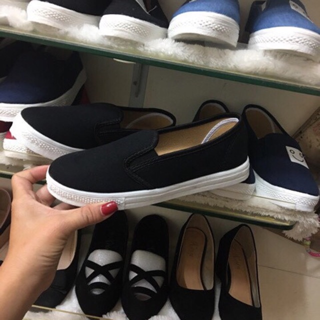 Giày slip on trơn | BigBuy360 - bigbuy360.vn