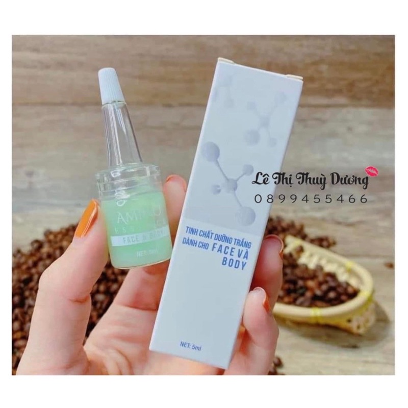 TINH CHẤT CẤY TRẮNG ĐẬM ĐẶC - 𝐂𝐄𝐋𝐋 𝐀𝐌𝐈𝐍𝐎 𝐄𝐒𝐒𝐄𝐍𝐂𝐄 - 5ML