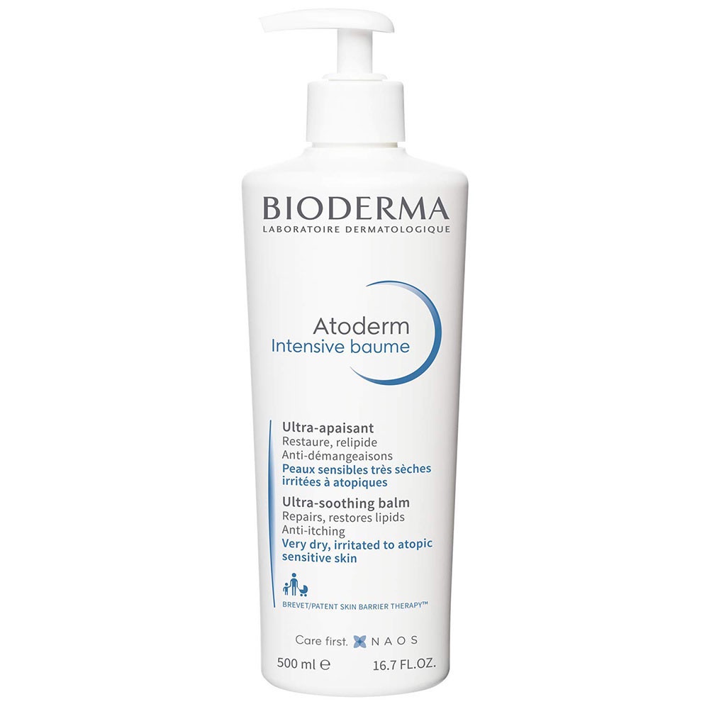 Kem dưỡng ẩm, làm dịu dành cho da khô, nhạy cảm, da chàm dị ứng Bioderma Atoderm Intensive Baume 75ml