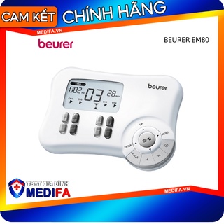 Máy điện châm kỹ thuật số 04 kênh, 08 điện cực Beurer EM80