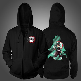 [ BÁN CHẠY ] ÁO KHOÁC KIMETSU NO YAIBA TANJIRO TẶNG KÈM BỊT MẶT