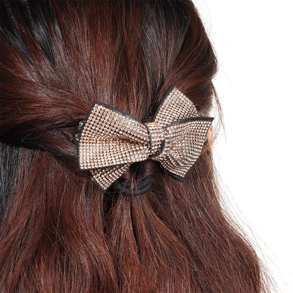 Kẹp Tóc Đính Hạt Và Dây Giày Phong Cách Vintage