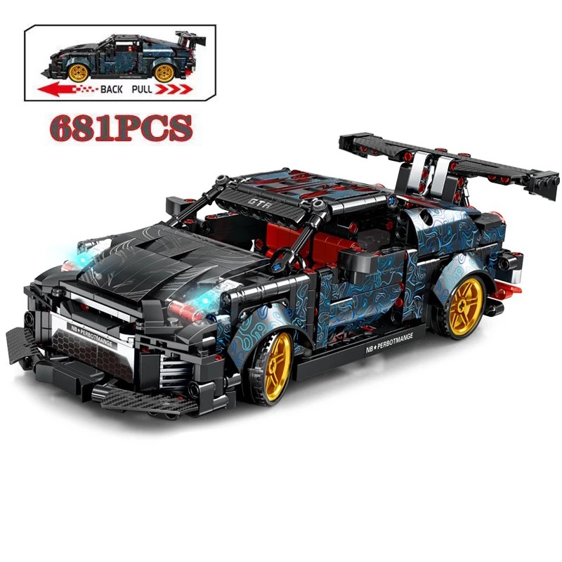 Bộ lắp ráp xếp hình Legoo xe đua thể thao 8203