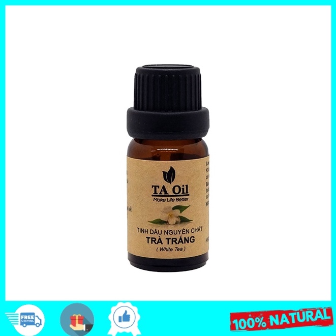 [Mã 155LIFESALE giảm 8% đơn 99K] [GIÁ DÙNG THỬ] Tinh Dầu Trà Trắng Thiên Nhiên - White Tea oil