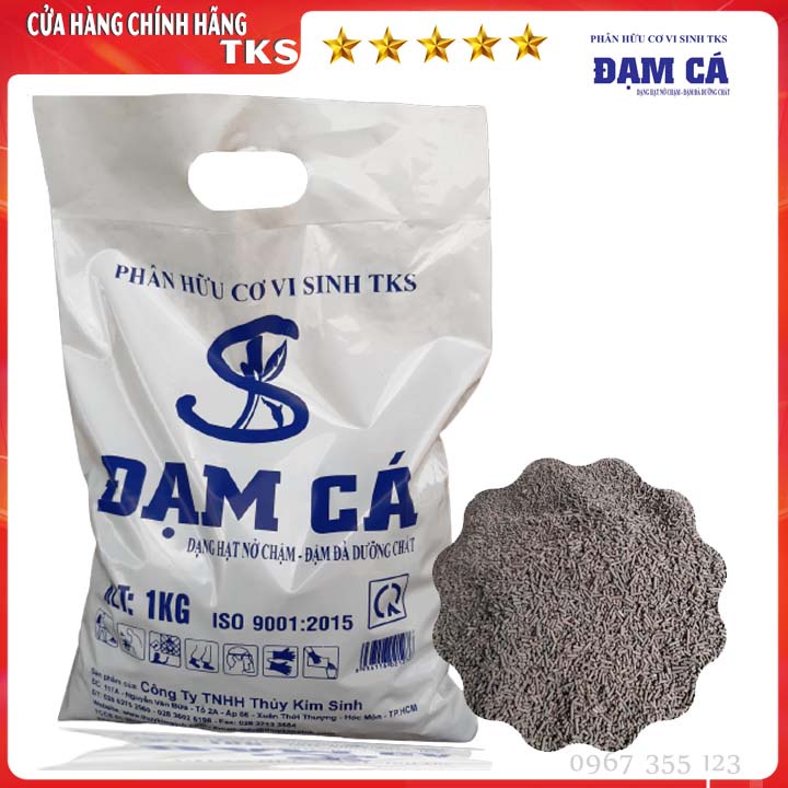 ĐẠM CÁ VIÊN NÉN TAN CHẬM : Phân Hữu Cơ Bón Gốc Giàu Dinh Dưỡng, Kích Rễ, Ngừa Nấm