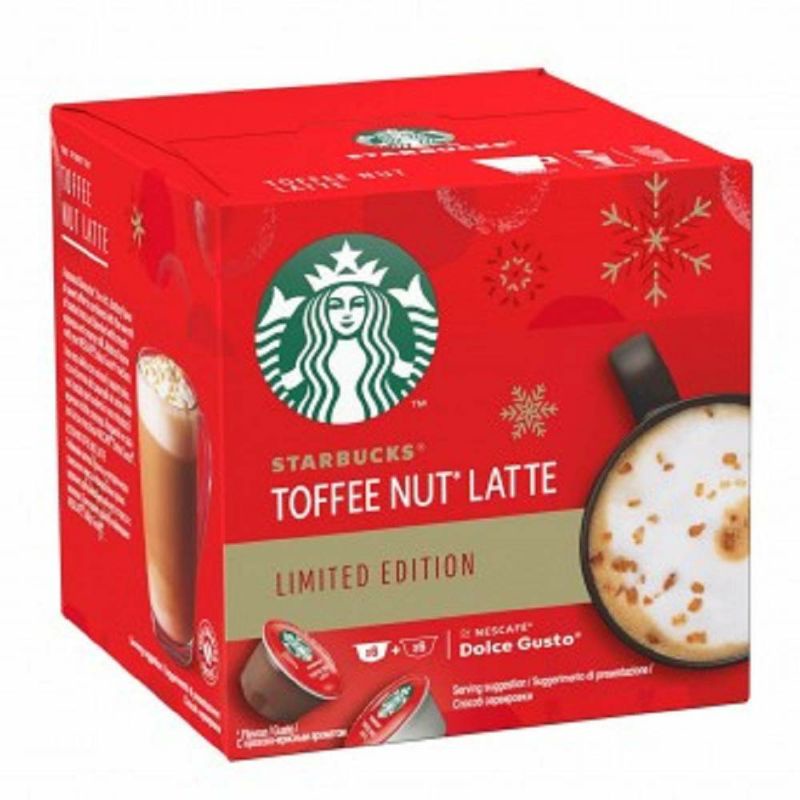 Dolce Gusto Starbucks Toffee Nut Latte Limited Edition Nhập khẩu UK