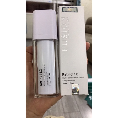 [Hàng Chính Hãng] Kem chống lão hoá mờ nám, tàn nhang Fusion Retinol 1.0 Meso Therapy 30ml