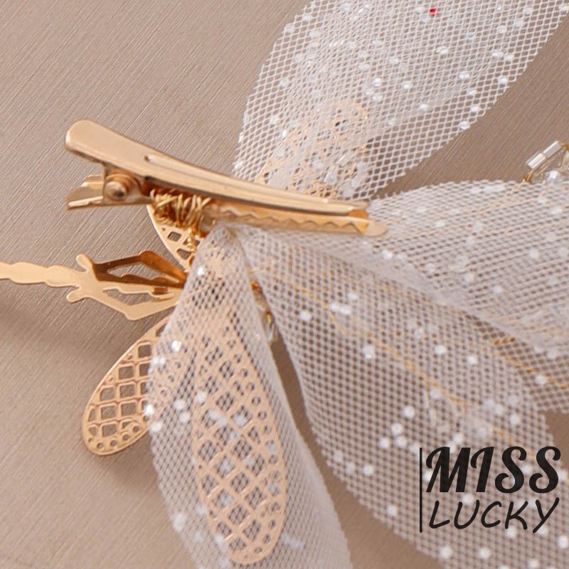 Kẹp Tóc Hình Bướm Đính Đá Sang Trọng Cho Nữ