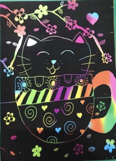 Sổ tay sáng tạo rainbow scratch