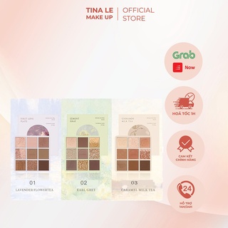 Bảng Phấn Mắt Novo Afternoon Tea Series Màu Lì Và Ánh Ngọc Trai Chống Thấm Nước Không Phai Màu Trang Điểm