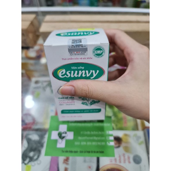 [CHÍNH HÃNG] Viên uống ngừa mụn Esunvy - sạch mụn, mát gan từ Thảo dược, giảm mụn trứng cá
