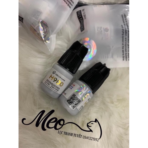 Keo nối mi H900, khô 1-2s, bền 5-7 tuần