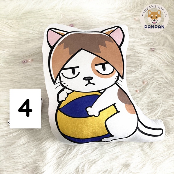 Quạ/Mèo nhồi bông Haikyuu! - In màu 2 (34CM) 5 nhân vật HQ, Haikyu!