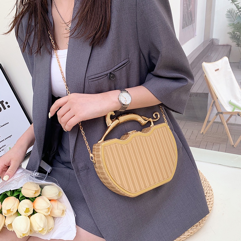 Túi Đeo JASMIN NOIR Chéo In Họa Tiết Kẻ Sọc Xinh Xắn Thời Trang Cho Nữ