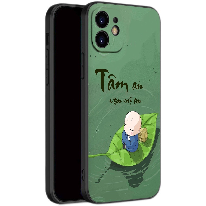 Ốp lưng iphone Chú tiểu tĩnh tâm ốp dẻo iphone 6splus/7/7plus/8/8plus/x/xr/xs/11/12/pro/max/plus/13promax tr391