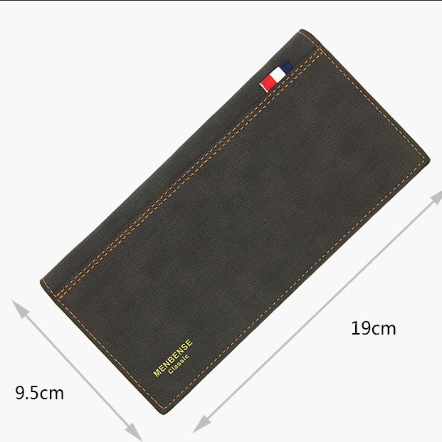 Bóp da nam dáng dài, Ví Nam Da Dáng Dài P122 – Phong Cách Thời Trang , Đẳng Cấp chất liệu da cao cấp chống mài mòn