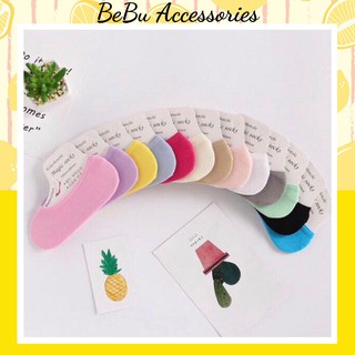 Tất nửa bàn chân - tất đi giày búp bê, giày lười 13 màu