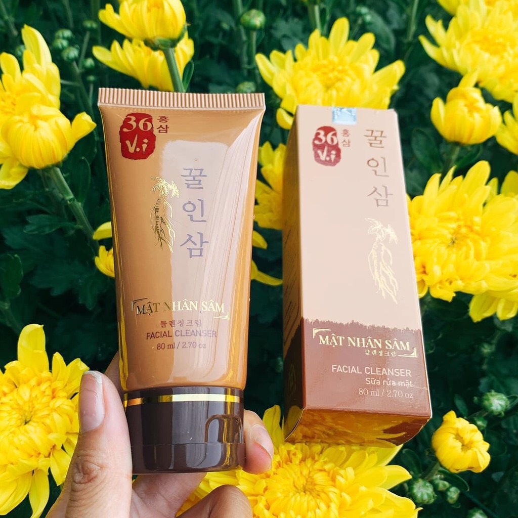 Sữa Rửa Mặt Cao Mụn Sâm Đỏ 36 Vị