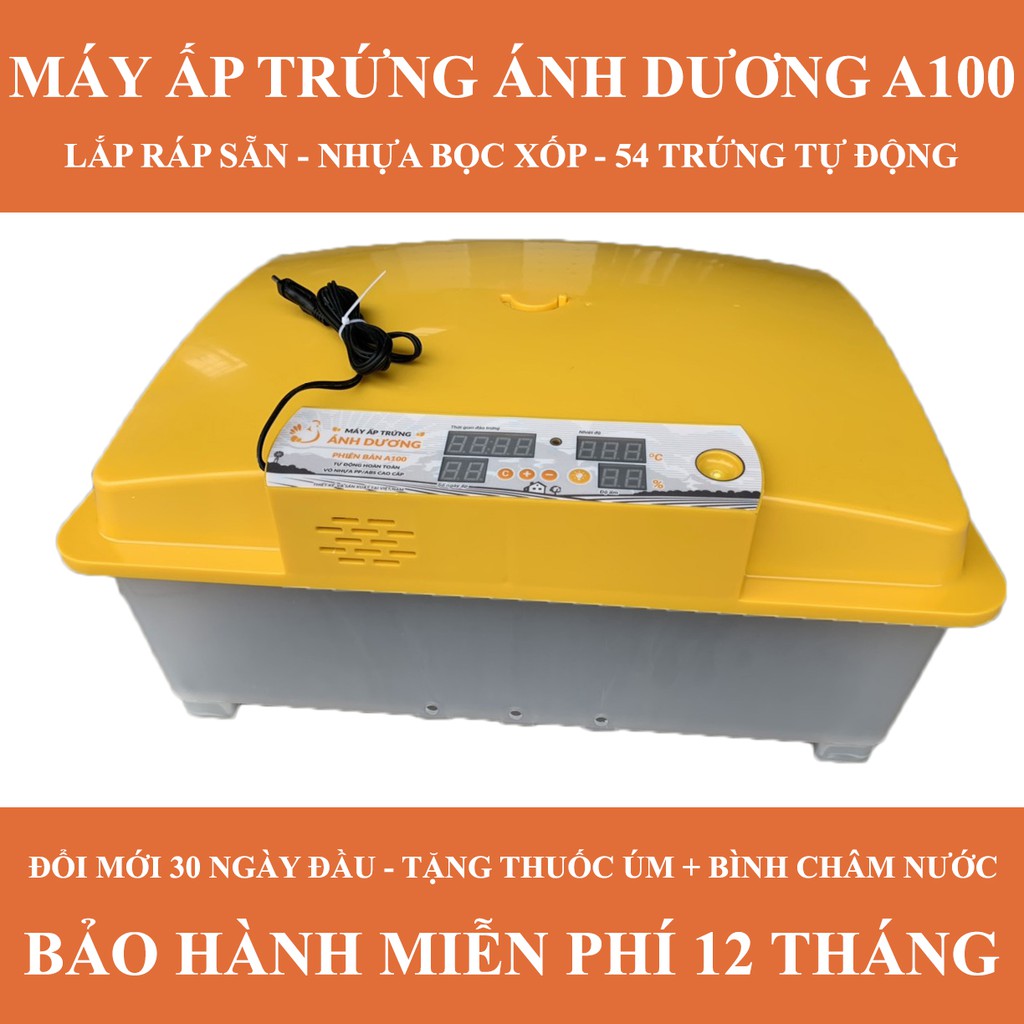 Máy Ấp Trứng Ánh Dương A100 - 1 Khay Nhựa