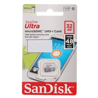Thẻ nhớ  Micro SD Scandisk 32Gb class 10 -48Mb bh 5 năm