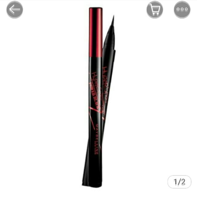 Bút kẻ mắt nước Hypersharp Power Black Maybelline - []