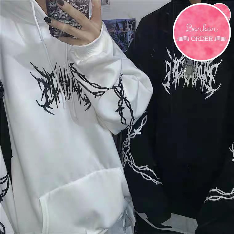 ÁO HOODIE ULZZANG HÌNH ĐỘC | BigBuy360 - bigbuy360.vn