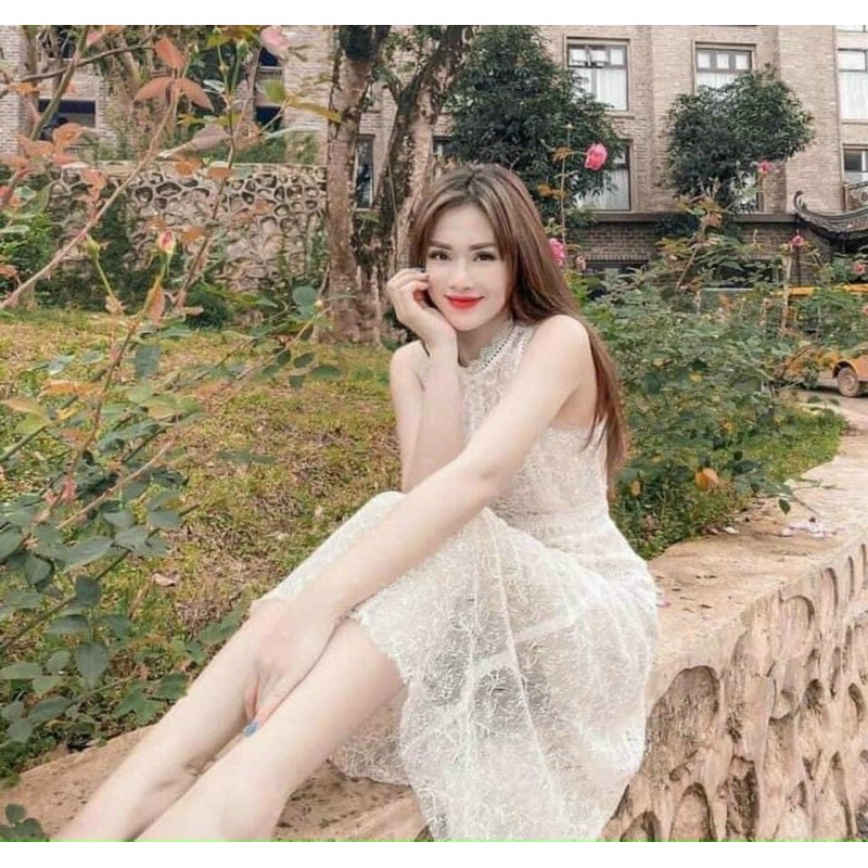 ẢNH THẬT TRẢI SÀN - ĐẦM REN SUÔNG