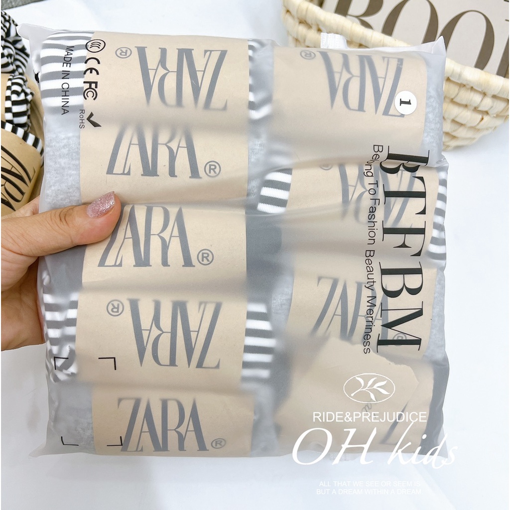 Quần legging cho bé gái, quần legging ZA,RAAA chất zip QC xịn sò cho bé